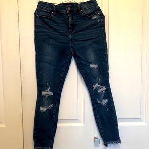 Kendall & Kylie distressed jeans
